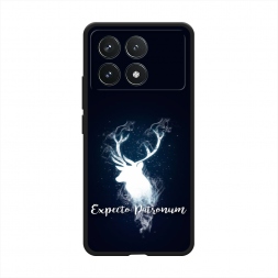 Матовый силиконовый чехол Expecto Patronum на Poco F6 Pro
