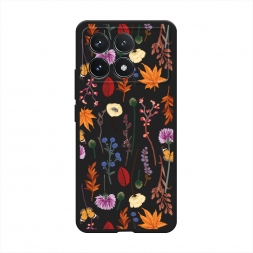 ������� ����������� ����� Orange Purple flowers �� Poco F6 Pro