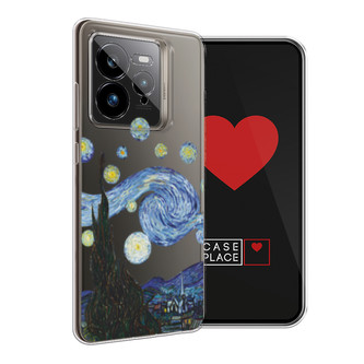 Силиконовый чехол Ночь Ван Гога на Realme GT 7 Pro