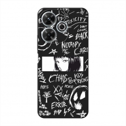 ������� ����������� ����� Manga graffiti white �� Poco M6 4G