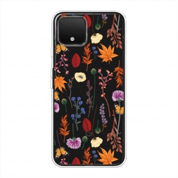 ����������� ����� Orange Purple flowers �� Google Pixel 4