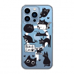 MagSafe Black cat doodles �� iPhone 13 Pro