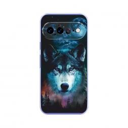 Силиконовый чехол Лунный волк на Google Pixel 11