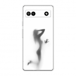 Силиконовый чехол Стекло в душе на Google Pixel 6A
