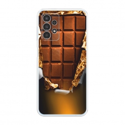 Силиконовый чехол Шоколадка на Samsung Galaxy A13