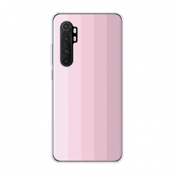 Силиконовый чехол Оттенки розового на Xiaomi Mi Note 10 lite