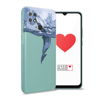 Силиконовый чехол Два измерения на Xiaomi Poco C40