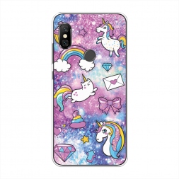 ����������� ����� Rainbow doodles �� Xiaomi Redmi Note 6 Pro