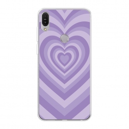 ����������� ����� Violet heart latte �� Asus ZenFone Max Pro ZB602KL