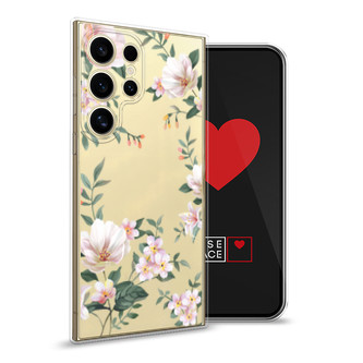 ����������� ����� Beautiful white flowers �� Samsung Galaxy S24 Ultra