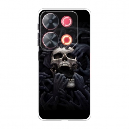 Силиконовый чехол Череп 29 на Itel P65