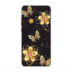 Силиконовый чехол Luxury butterflies на Xiaomi Redmi 8A
