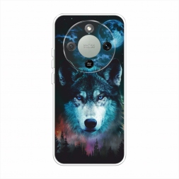 Силиконовый чехол Лунный волк на Honor X9d
