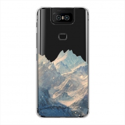 Силиконовый чехол Горы арт 2 на Asus Zenfone 6 ZS630KL