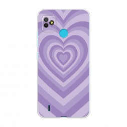 ����������� ����� Violet heart latte �� Tecno POP 5