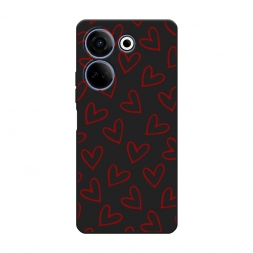 ������� ����������� ����� Little hearts doodles 2 �� Tecno Camon 20