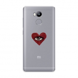 Силиконовый чехол heart eye 2 на Xiaomi Redmi 4 Pro