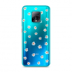 Силиконовый чехол Ромашки рисунок на Xiaomi Redmi 10X Pro 5G