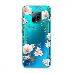 ����������� ����� Beautiful white flowers �� Xiaomi Redmi 10X 5G