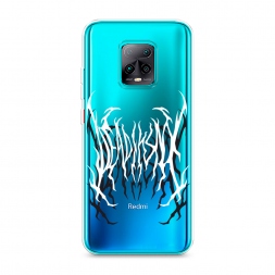 Силиконовый чехол Death graffiti на Xiaomi Redmi 10X 5G