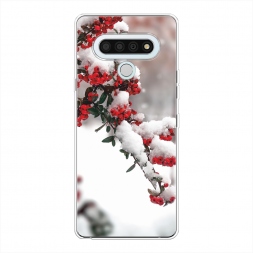Силиконовый чехол Зима 8 на LG Stylo 6