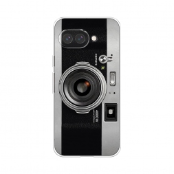 Силиконовый чехол Ретро камера на Google Pixel 9a