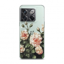 Силиконовый чехол Цветочная картина 2 на OnePlus Ace Pro