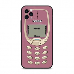 Матовый силиконовый чехол Розовая нокиа на iPhone 11 Pro Max