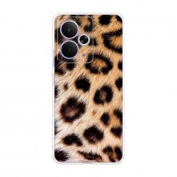 Силиконовый чехол Леопардовый принт на Realme 14T