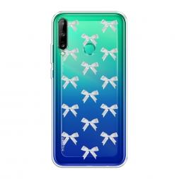Силиконовый чехол Белые бантики на Honor 9C