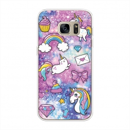 ����������� ����� Rainbow doodles �� Samsung Galaxy S7 edge