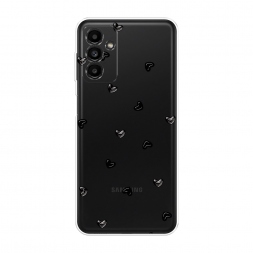 Силиконовый чехол Сердца на Samsung Galaxy A04s