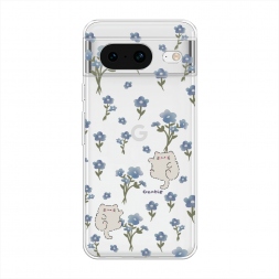 Силиконовый чехол Gentle cats на Google Pixel 8