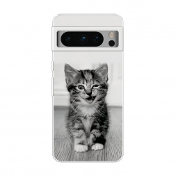 Силиконовый чехол Подмигивающий котенок на Google Pixel 8 Pro