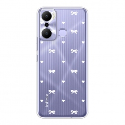 Силиконовый чехол Простые бантики 1 на Infinix Hot 20 Play