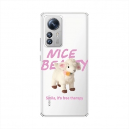 Силиконовый чехол free therapy на Xiaomi 12S Pro