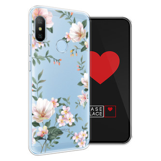 ����������� ����� Beautiful white flowers �� Xiaomi Redmi 6 Pro