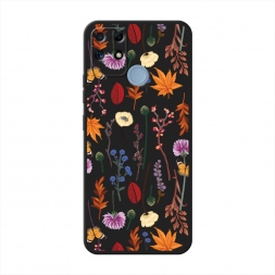 ������� ����������� ����� Orange Purple flowers �� Realme C25s