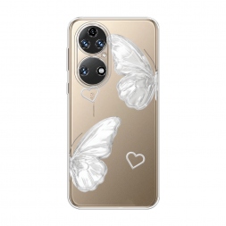 ����������� ����� white butterflies 2 �� Huawei P50
