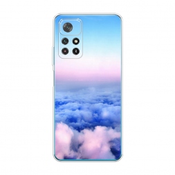 Силиконовый чехол Облака на Xiaomi Poco M4 Pro 5G