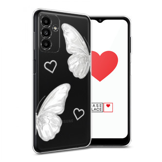 ����������� ����� white butterflies 2 �� Samsung Galaxy A04s