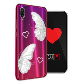 ����������� ����� white butterflies 2 �� Xiaomi Redmi Note 7