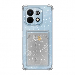 Чехол с карманом Планеты в космосе на Huawei Nova Y74