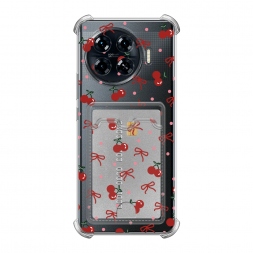 Карман Вишни и ленточки на Tecno Spark 20 Pro Plus