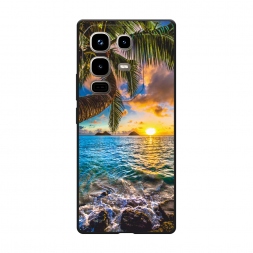 Матовый силиконовый чехол Восход 5 на Infinix Note 50 pro
