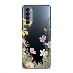 Силиконовый чехол Летний винтаж 2 на Oppo Reno 4 Pro