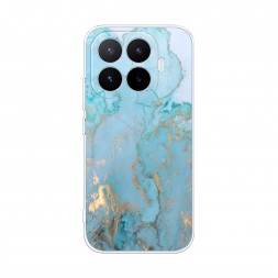 Силиконовый чехол Голубой мрамор рисунок на Xiaomi 17T