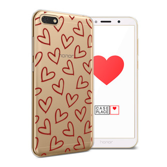 ����������� ����� Little hearts doodles 2 �� Huawei Y5 2018