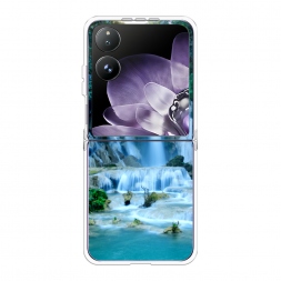 Силиконовый чехол Водопад 8 на Xiaomi Mix Flip