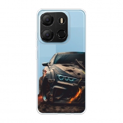 Силиконовый чехол На износ 2 на Tecno Pop 7